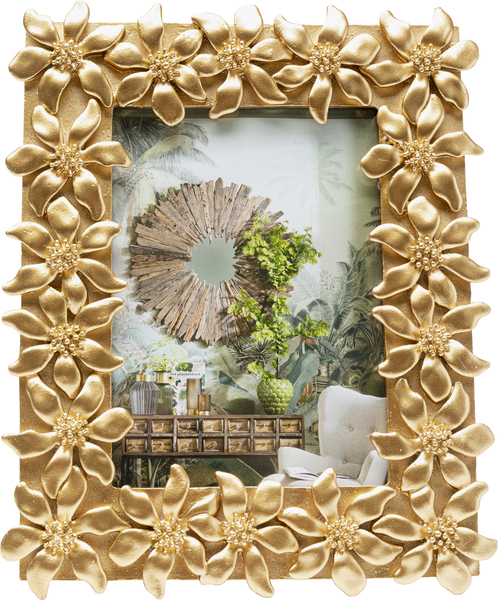 Bilderrahmen FLOWER gold
