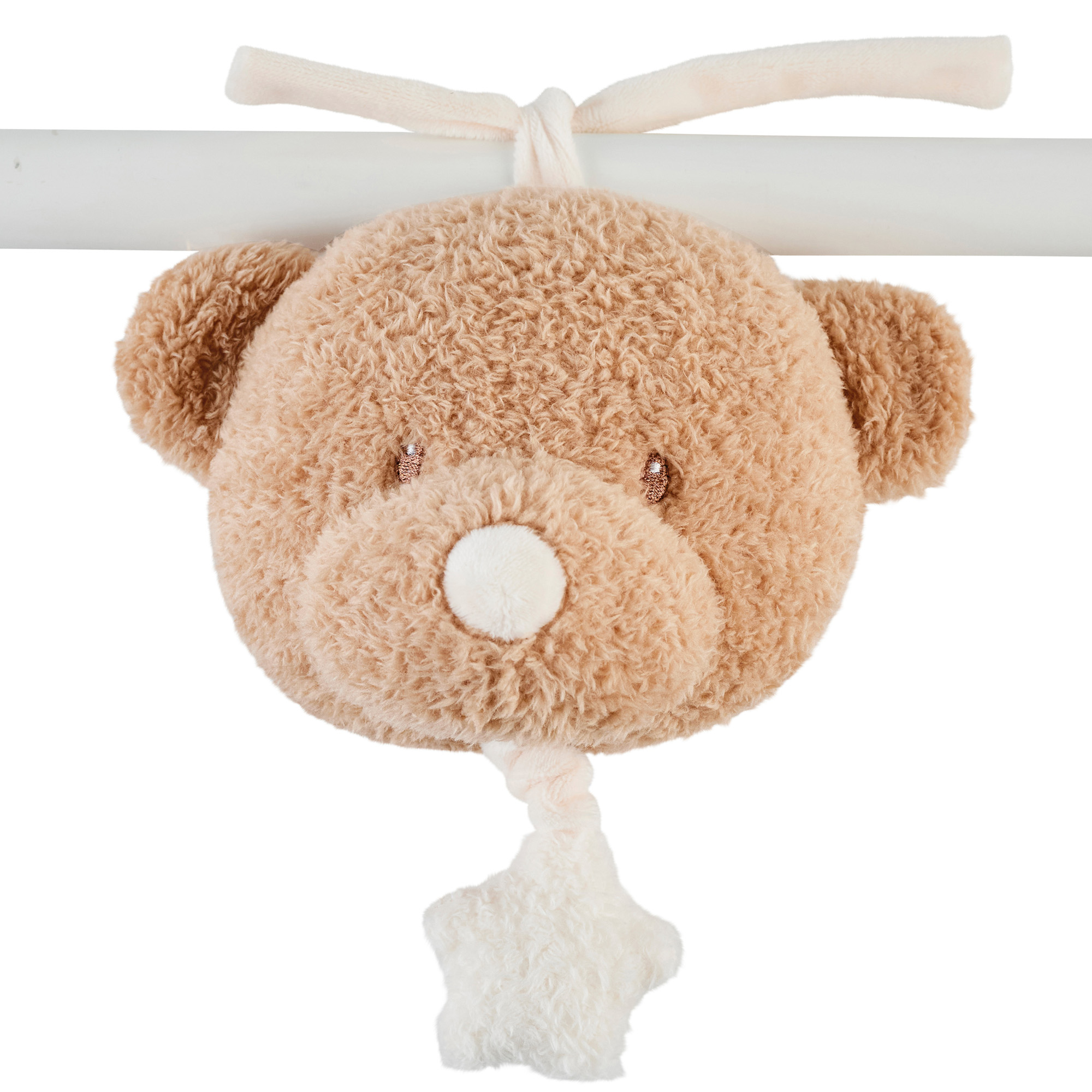 Spieluhr Teddy braun polyester