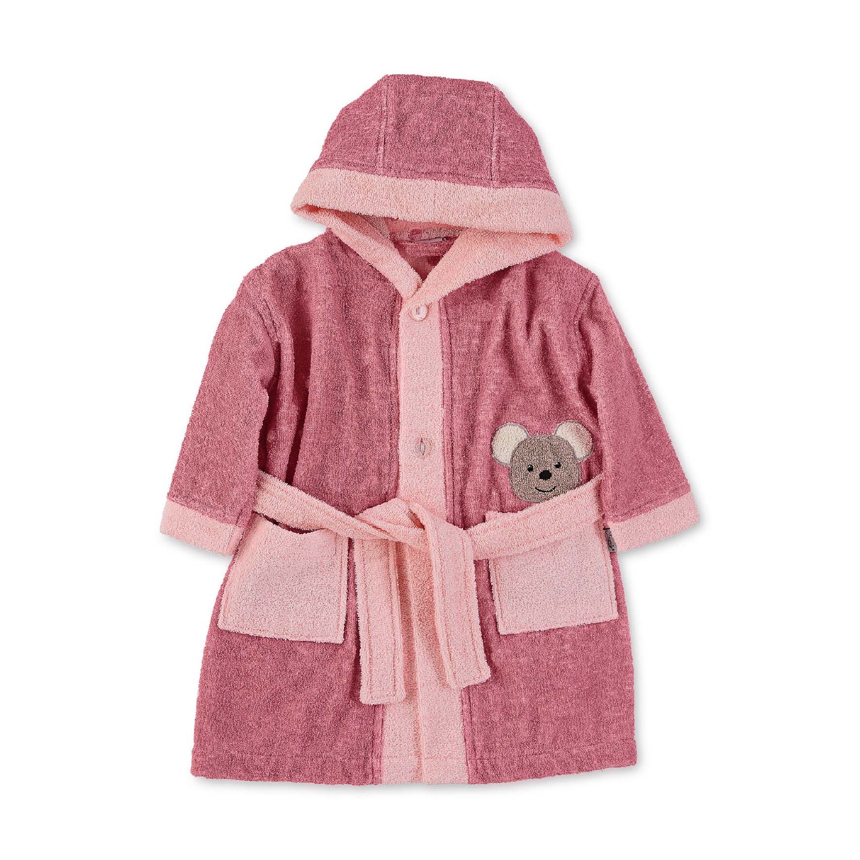 Bademantel rosa Mädchen