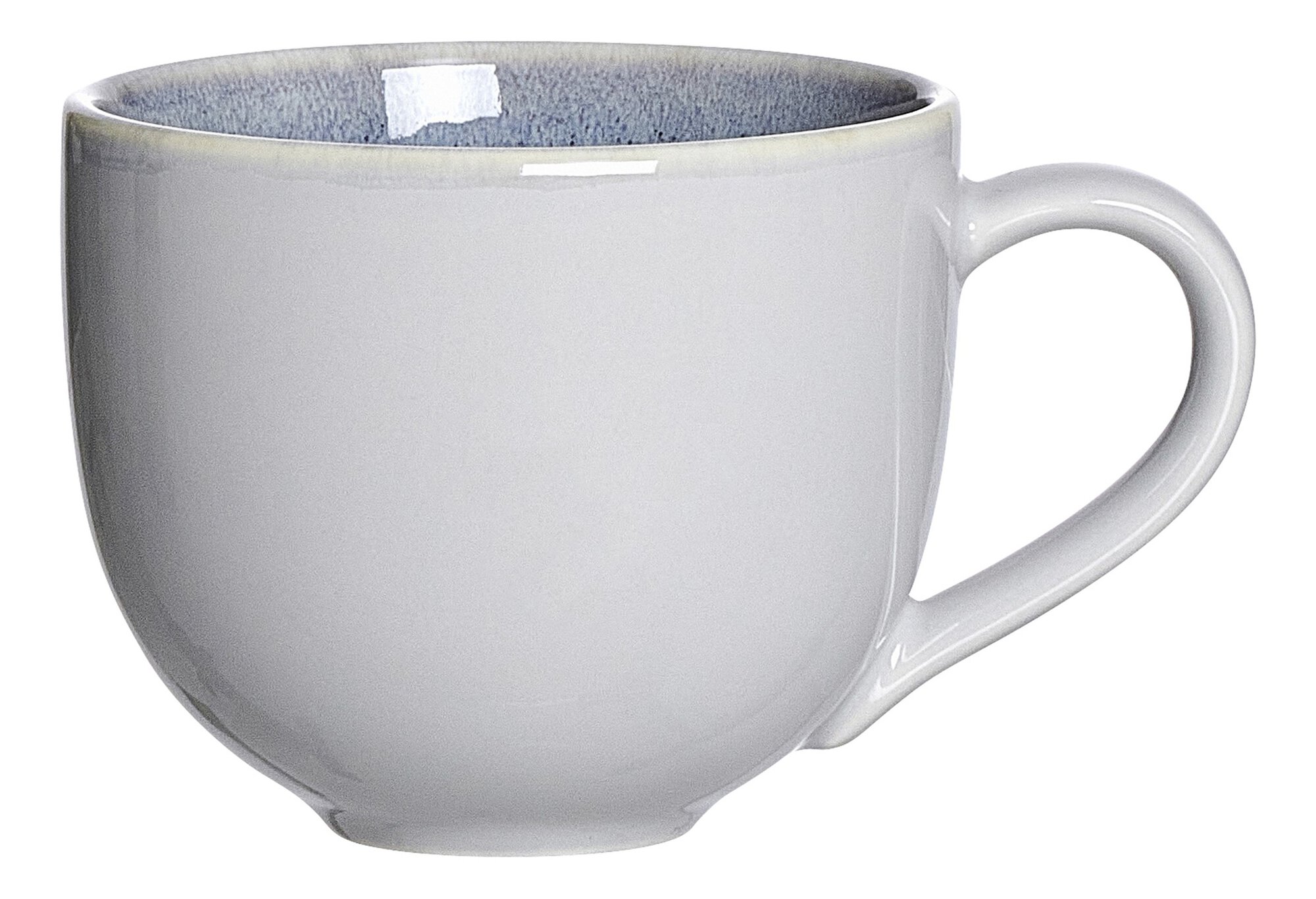 Obertasse STANDARD Grau Porzellan