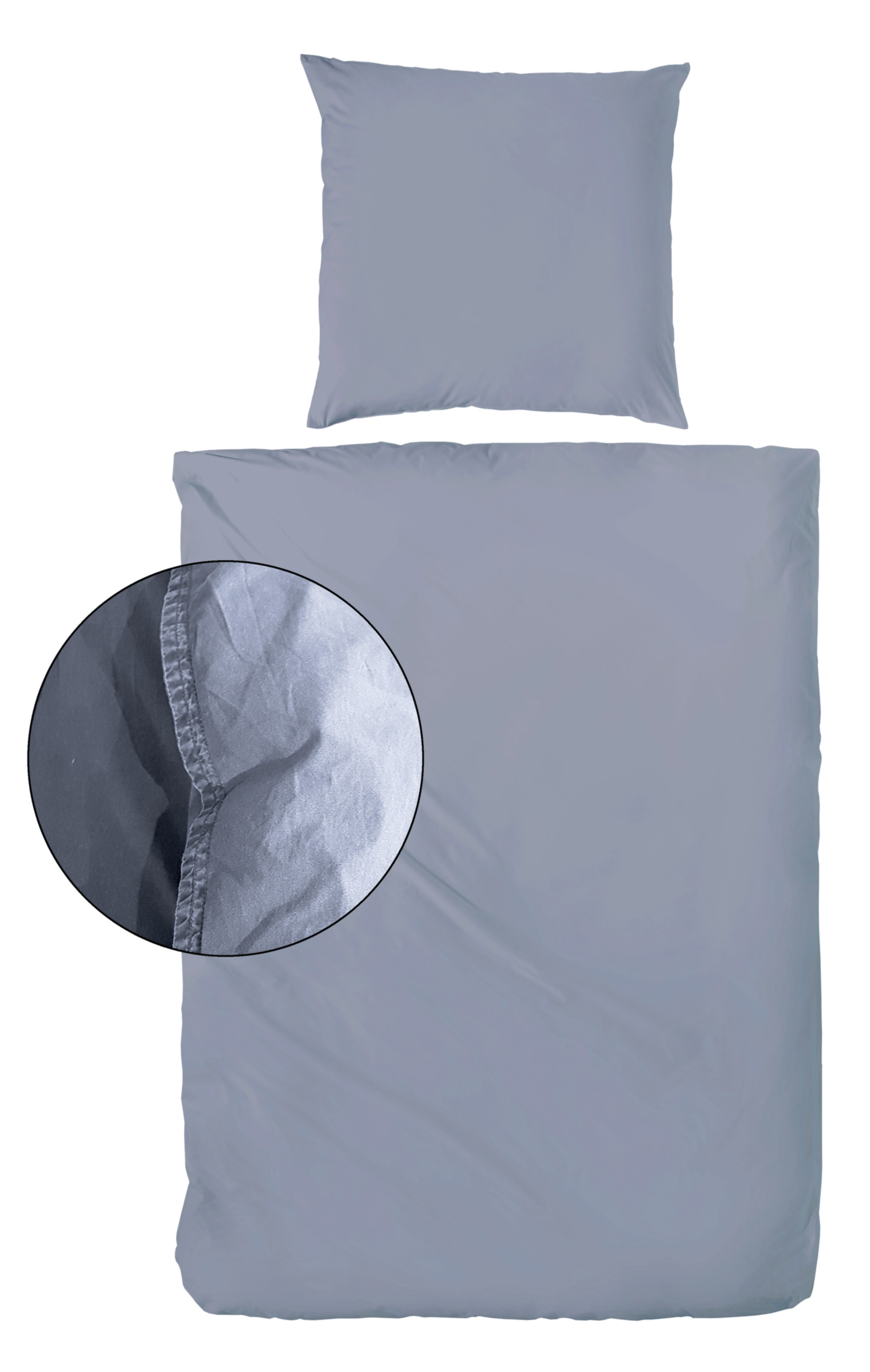Bettwäsche Stone Washed denim Stoff