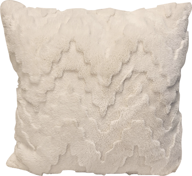 Copricuscino Matea in poliestere offwhite