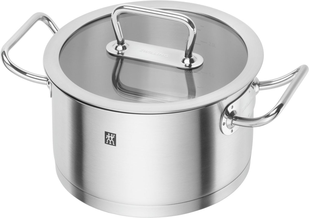 Bratentopf Pro silber Metall