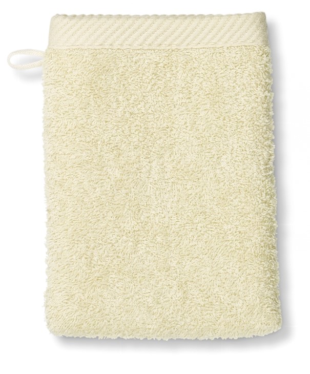 Guanto di lavaggio Ladessa bianco sporco 100% cotone