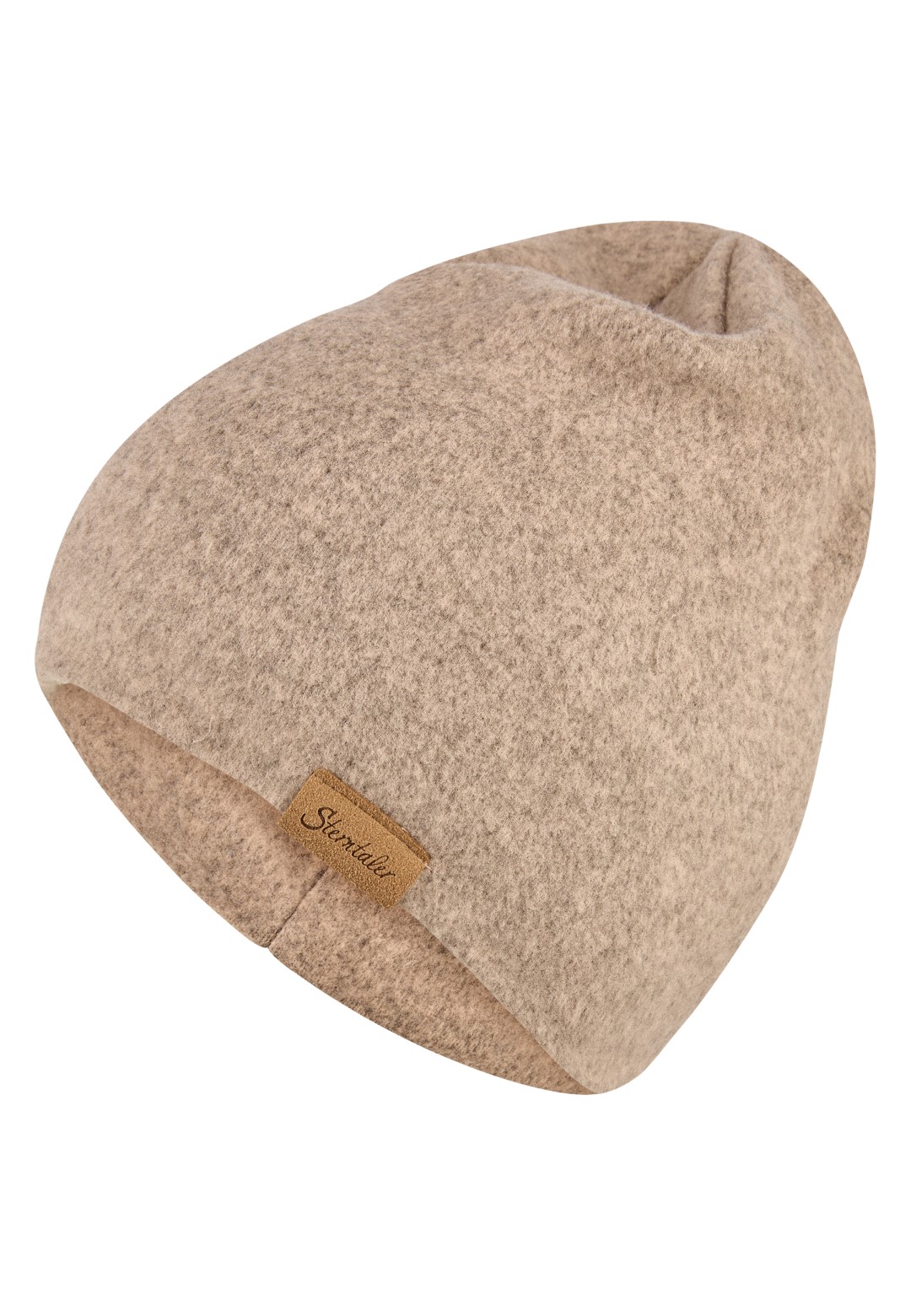 Berretto da bambino marrone melange unisex
