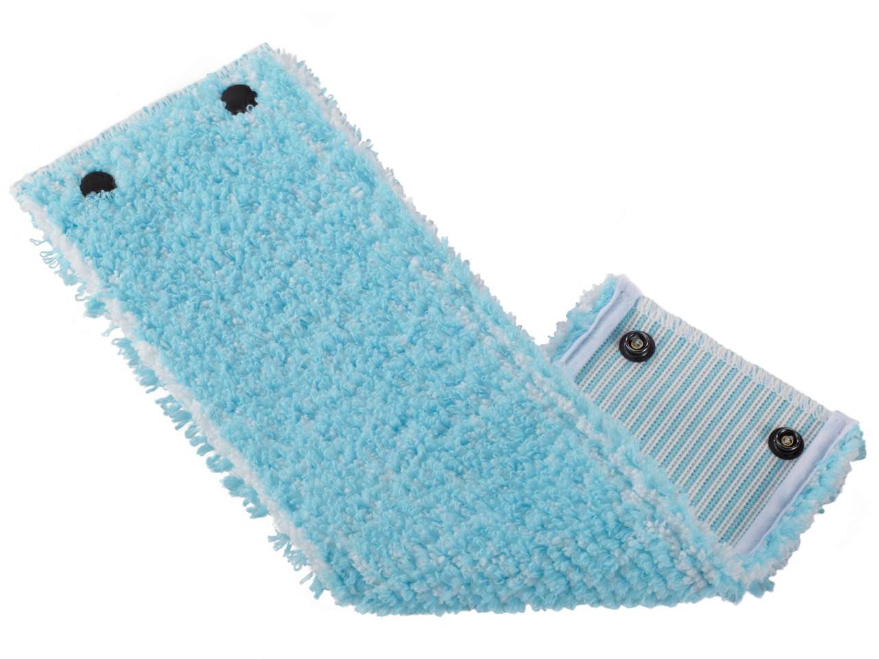 Wischbezug 2er Set Clean Twist M hellblau Polyester