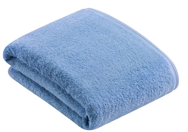 Asciugamano da bagno Vegan Life blu