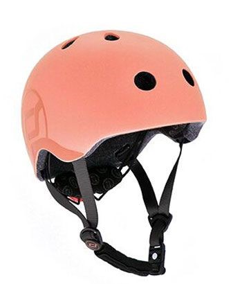 Scoot and Ride S-M Helm Pfirsich