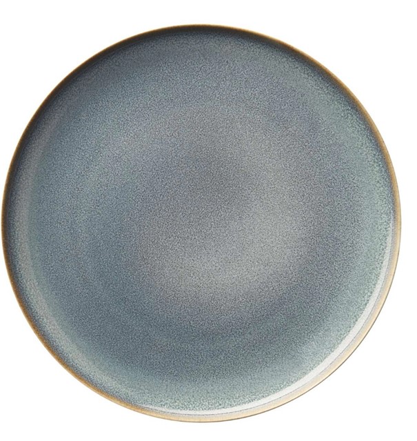 Dessertteller Saisons blau Steinzeug