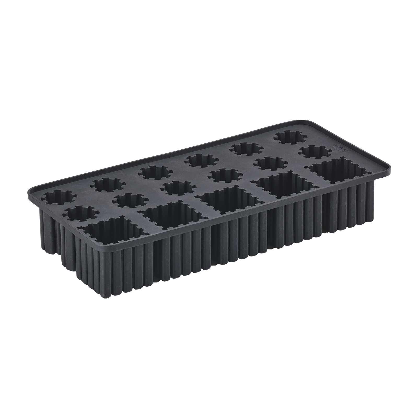 Eiswürfelform Singles schwarz Silikon