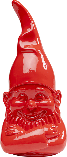Deko Figur ZWERG rot