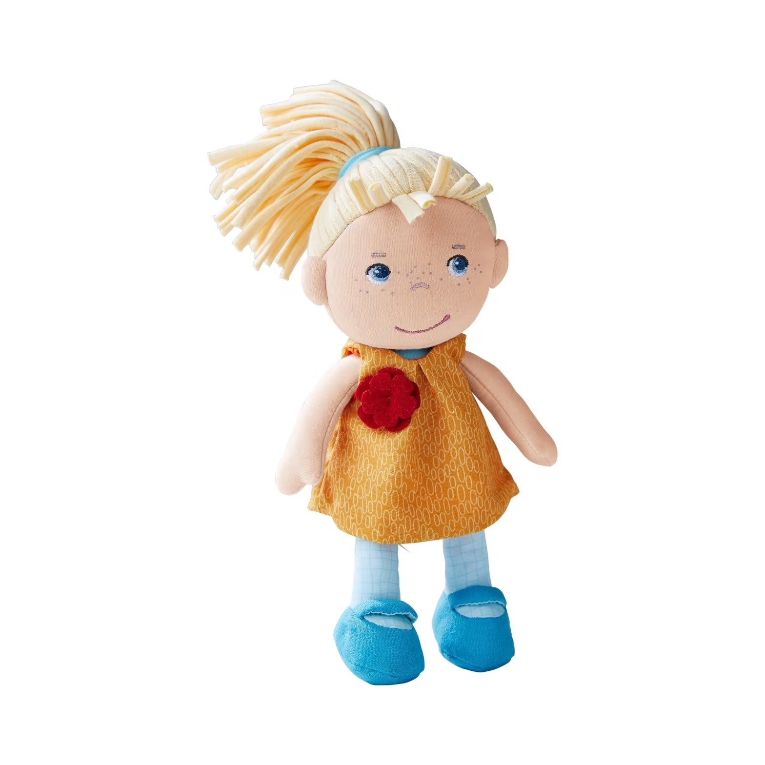 Puppe Joleen bunt Stoff