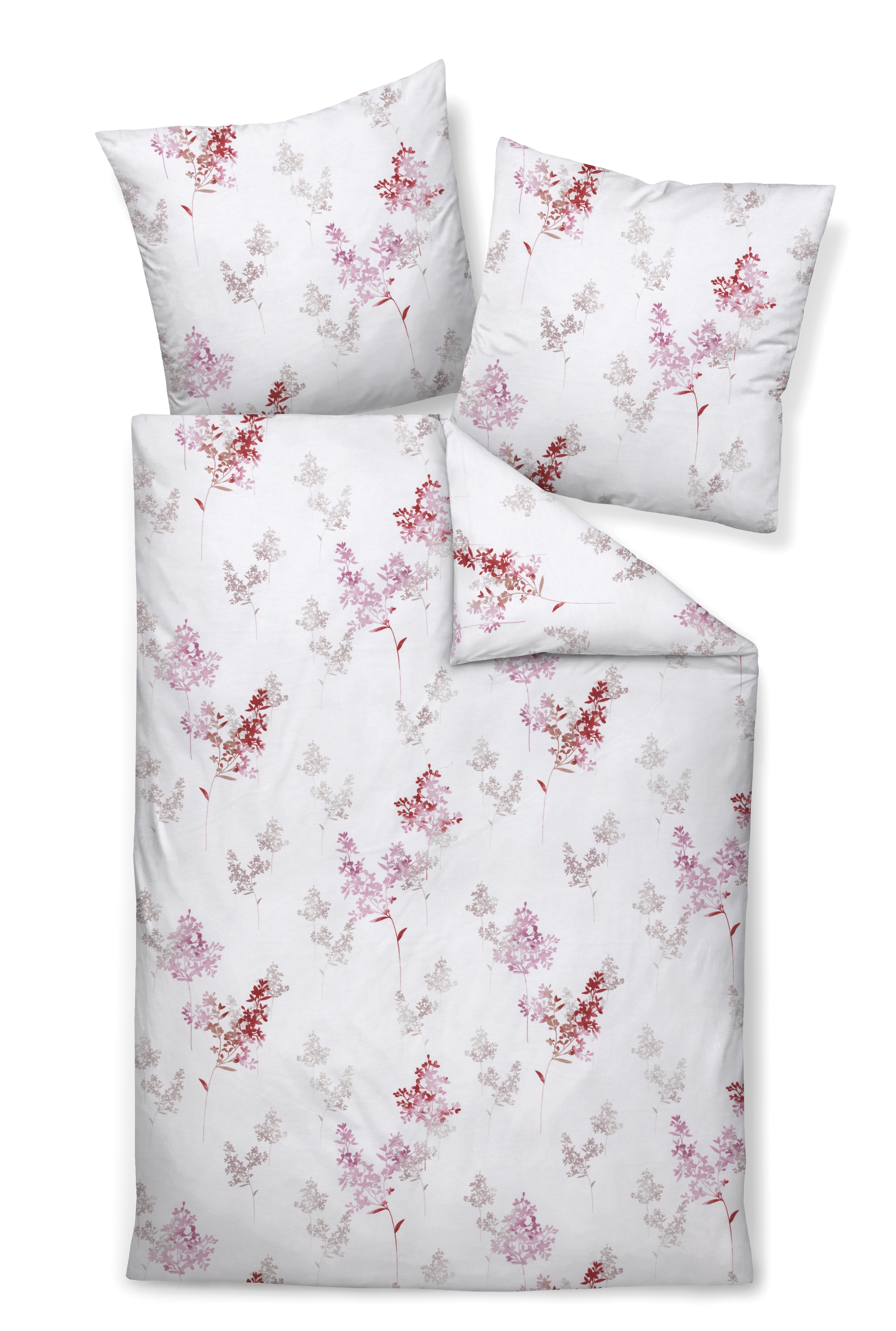 Biancheria da letto DAVOS berry fibra fine