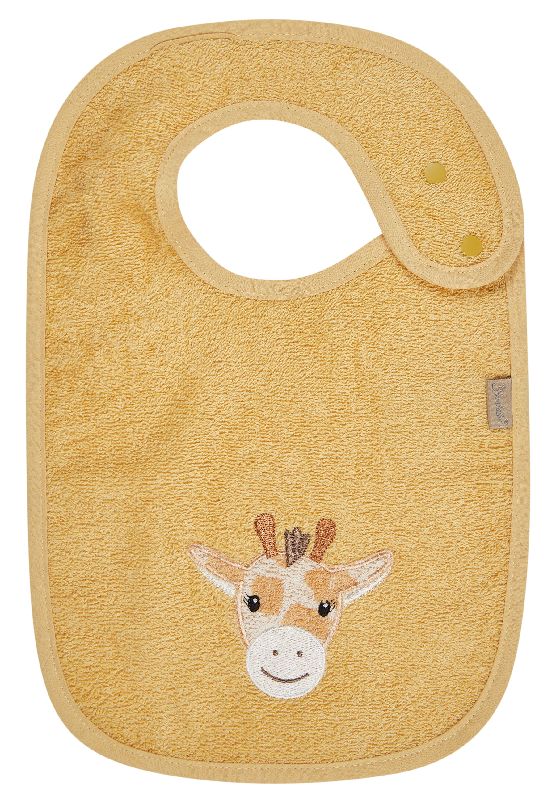 Lätzchen Giraffe Kaya gelb Baumwolle