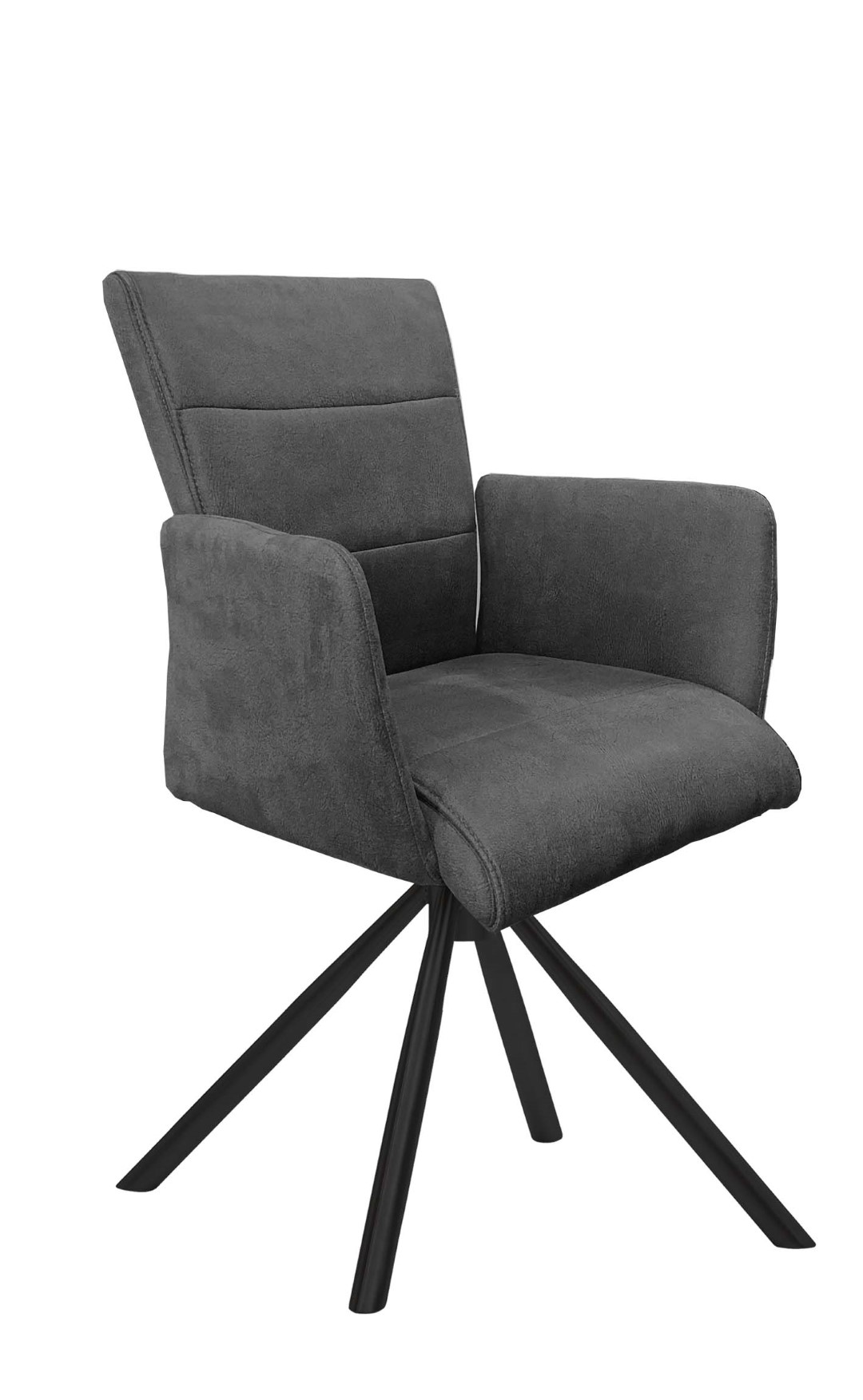 Poltrona Interliving 5122 tessuto grigio