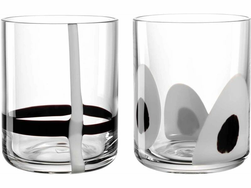 Becher Banda Nera transparent Glas