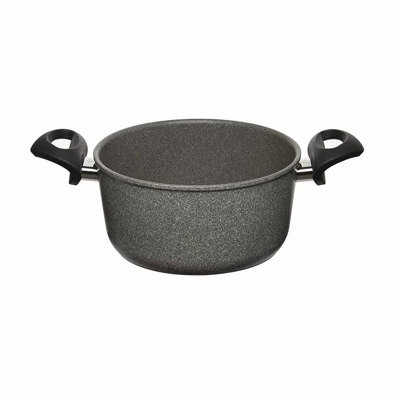 Bratentopf Cortina grau Metall