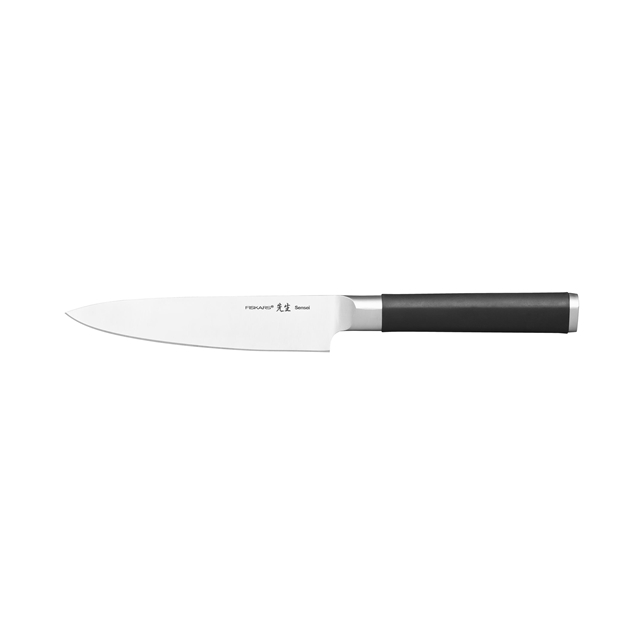 Gemüsemesser Sensei schwarz Metall