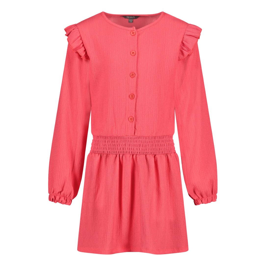 Kleid Fem rot Stoff