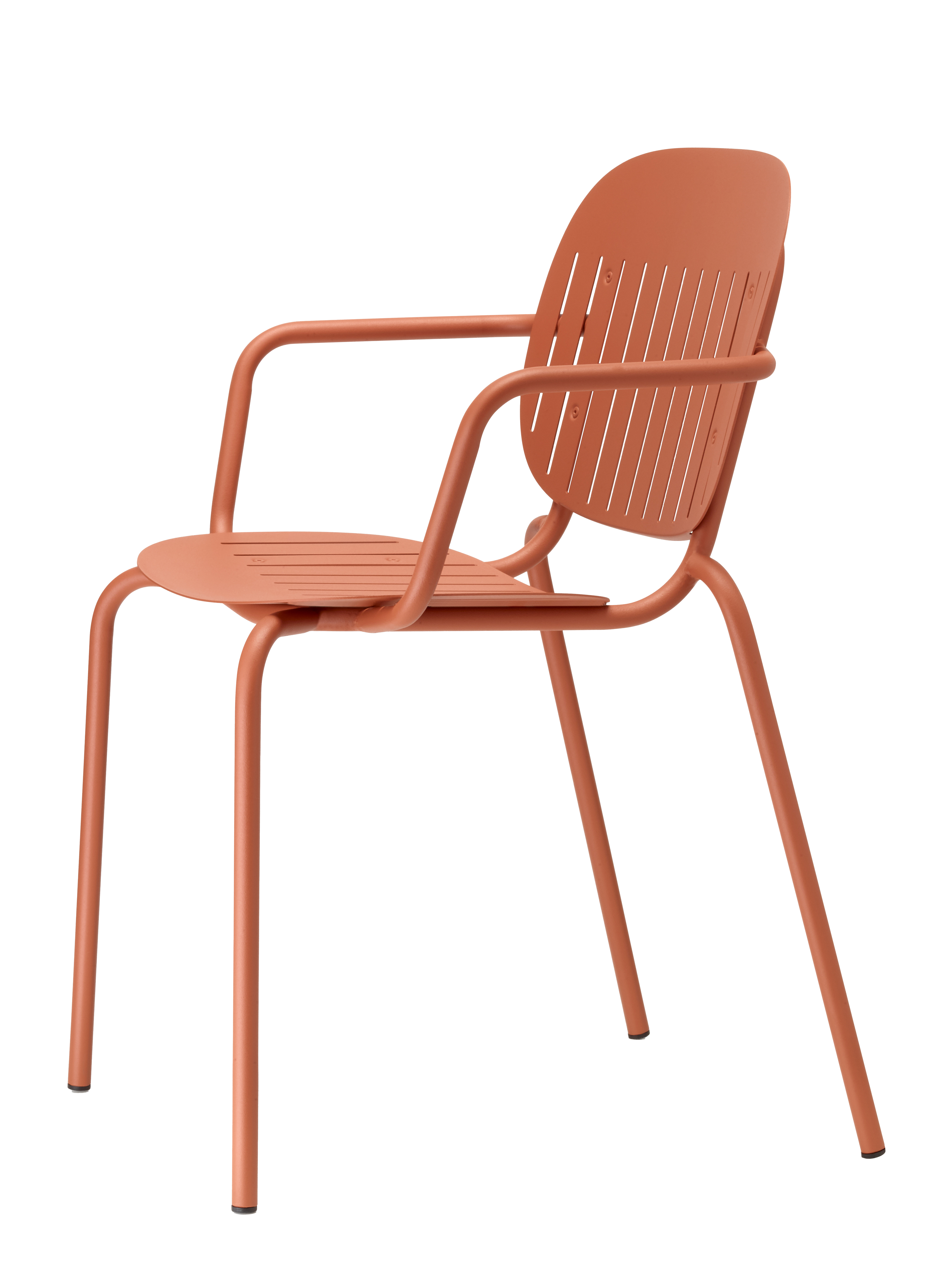 Outdoor Armlehnstuhl Si-Si Barcode terracotta Stahl
