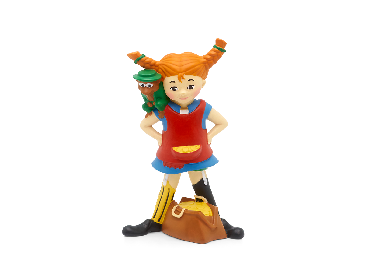 Hörfigur Pippi Langstrumpf Content Tonie mehrfarbig Kunststoff