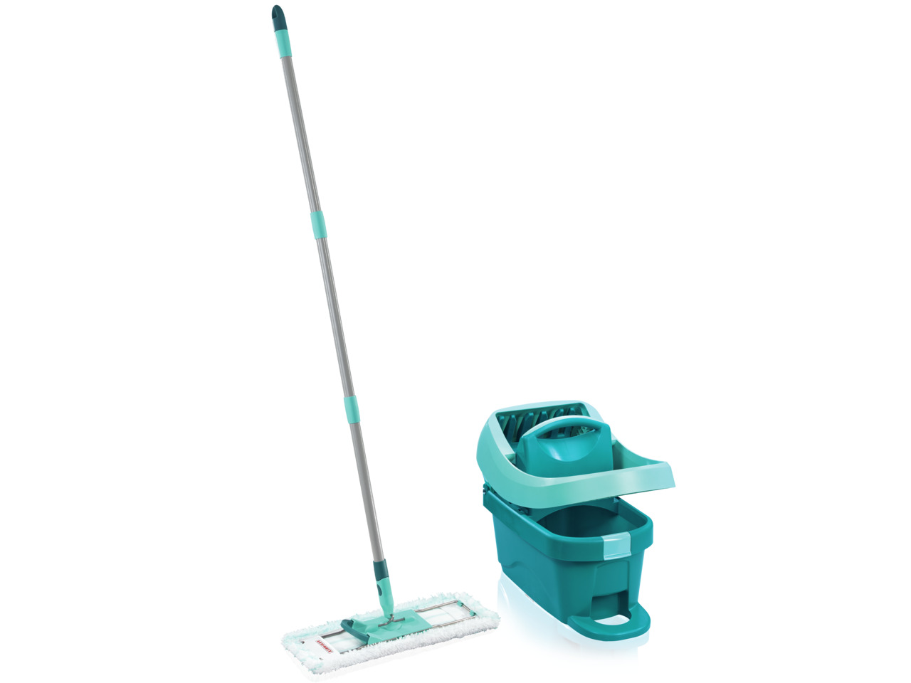 Set Wischtuchpresse Profi XL multicolor Mikrofaser/Kunststoff