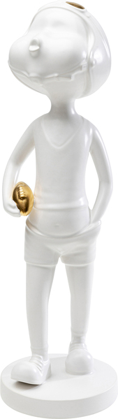 Deko Figur BALLGIRL weiß