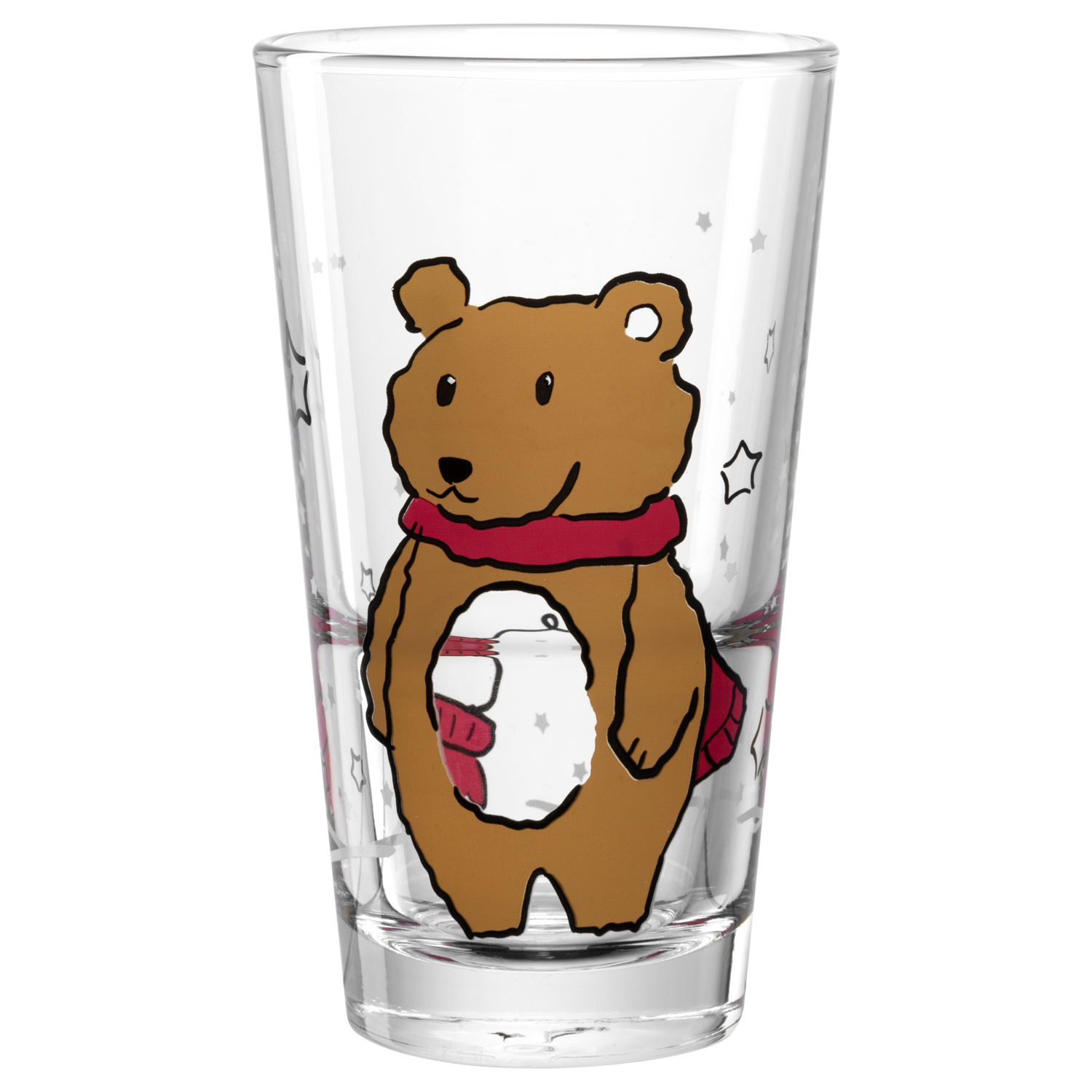 Bicchiere lungo AUTENTICO multicolore conico