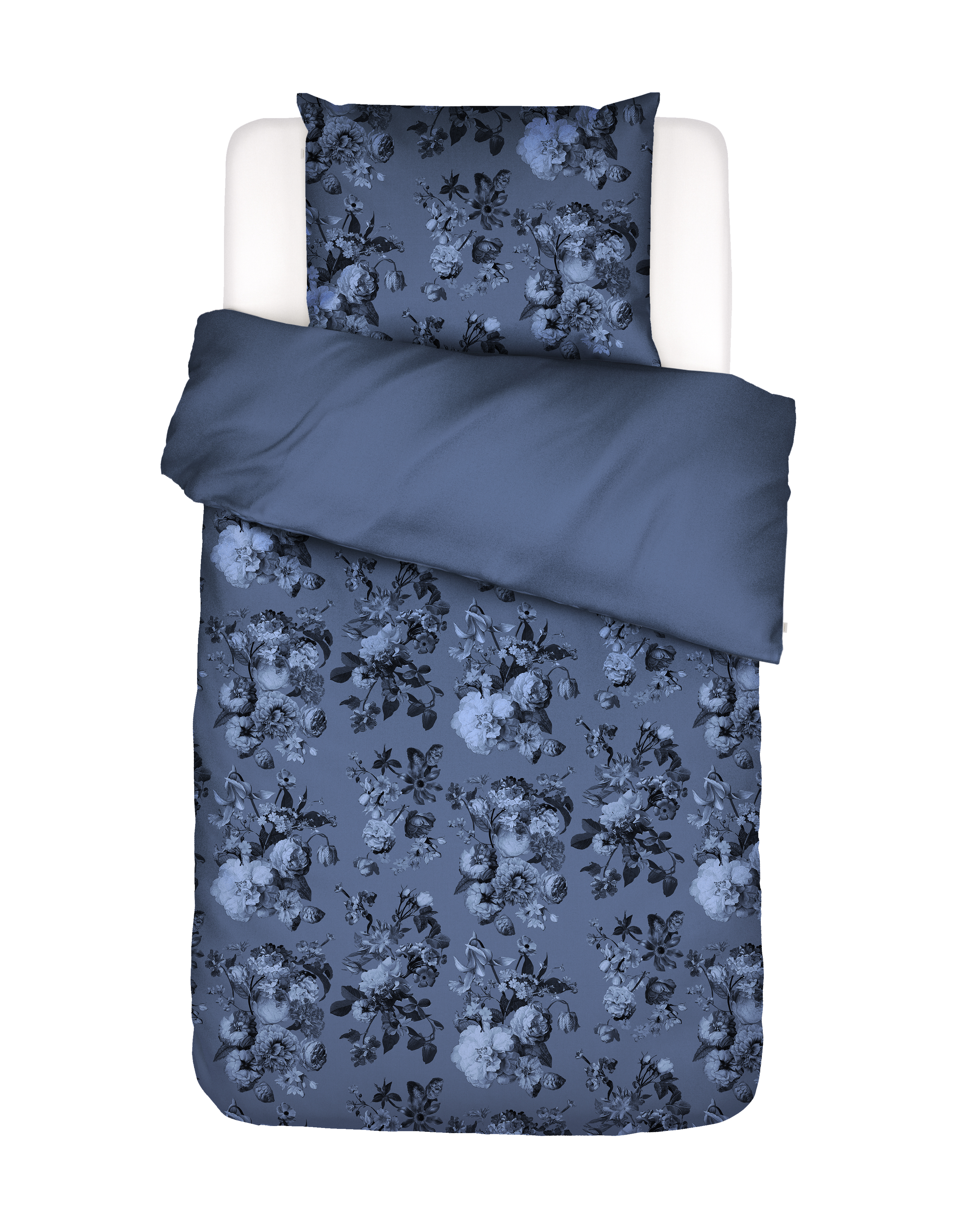 Bettwäsche Florice blau Stoff