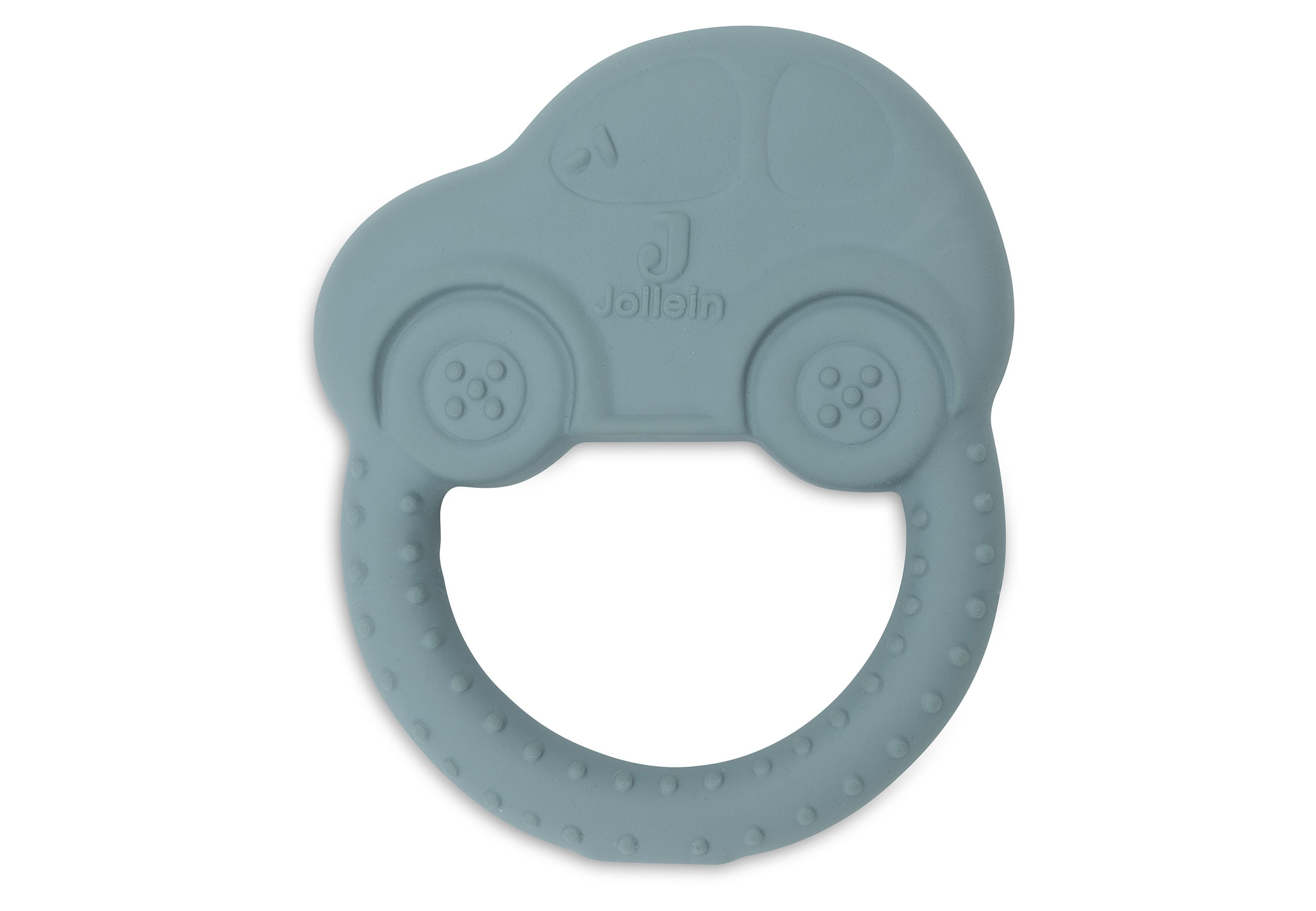 Beißring On The Go blau Gummi