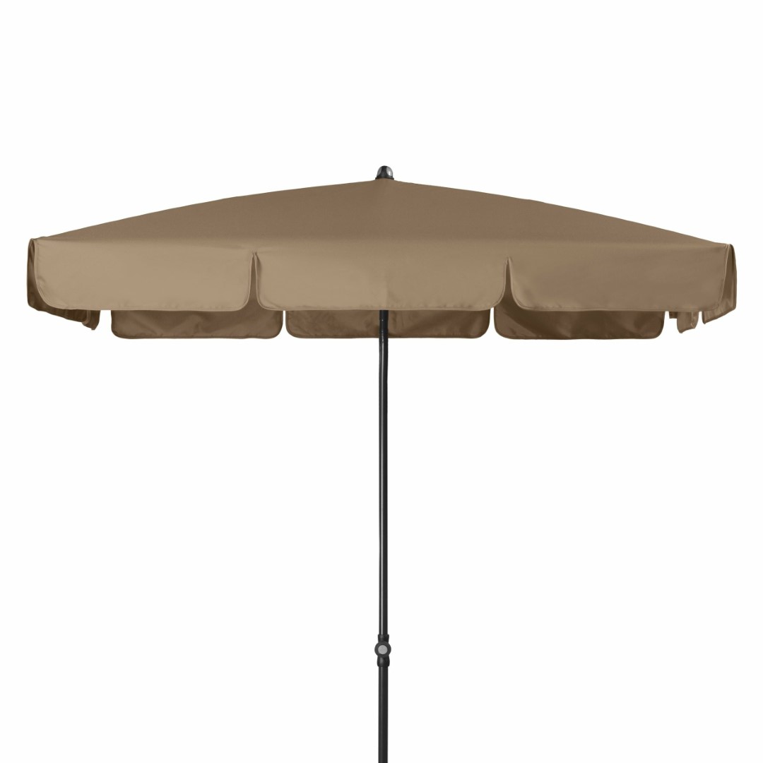 Outdoor Sonnenschirm Sunline hellbraun Stoff