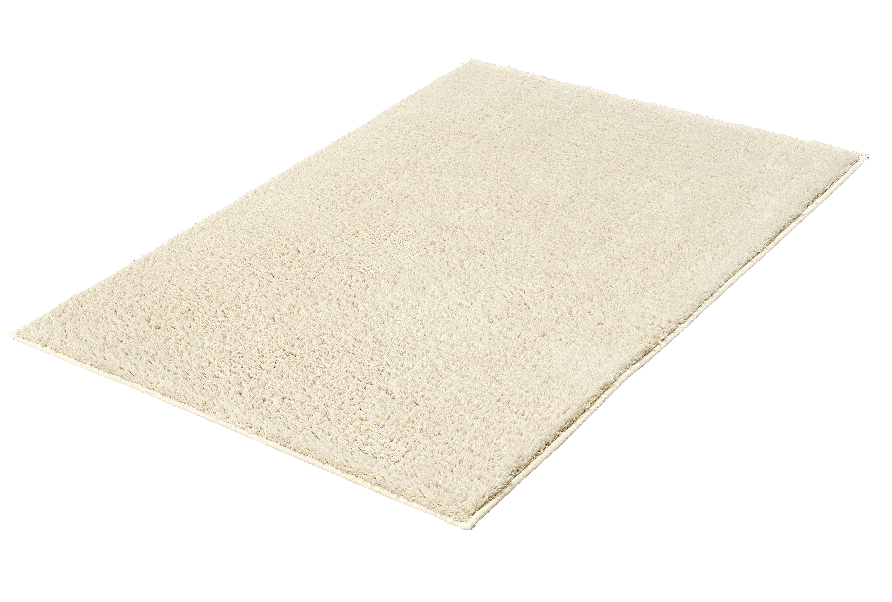 Tappeto da bagno in cotone beige Kansas