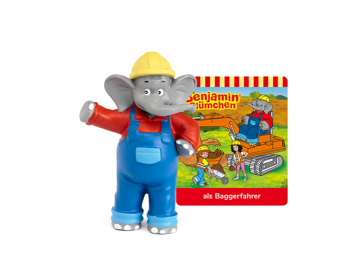 Benjamin Blümchen - Benjamin als Baggerfahrer Content Tonie Multicolor