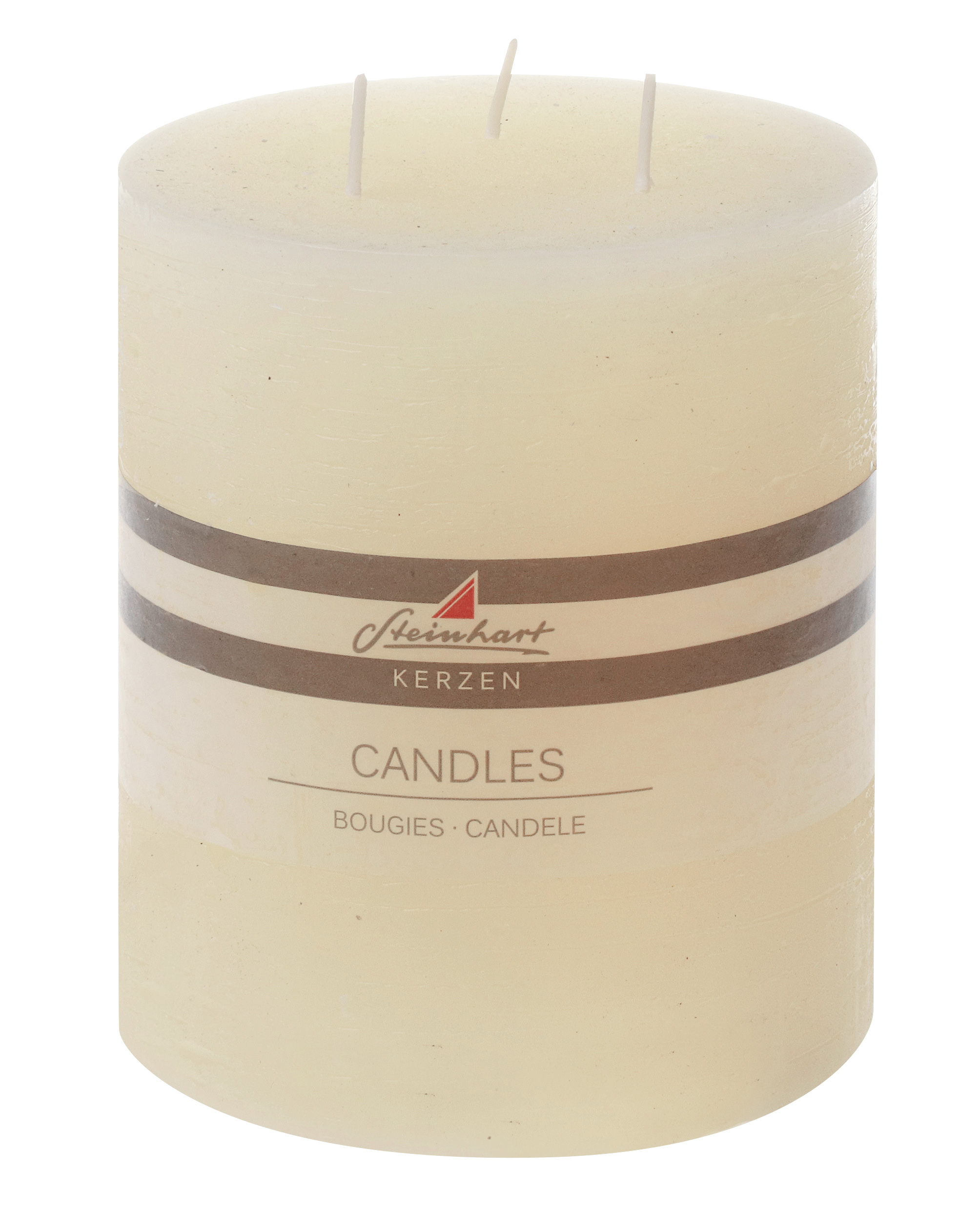 Candela brina di cera bianca