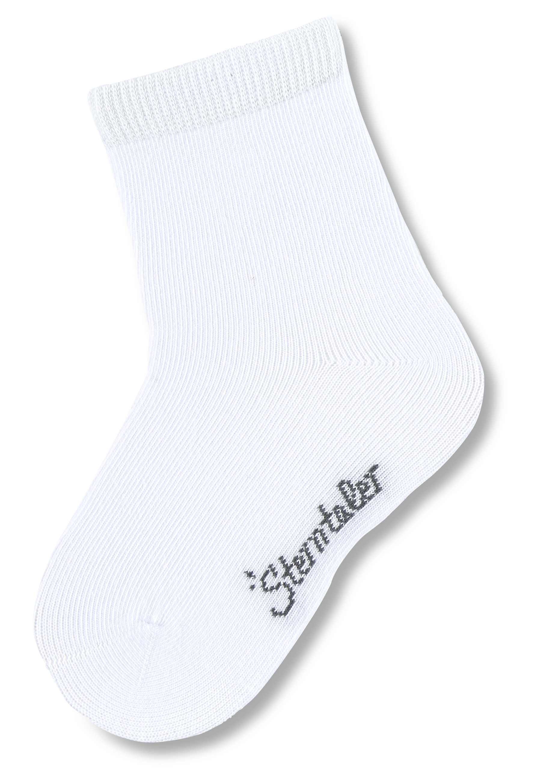 Socken uni weiß Unisex