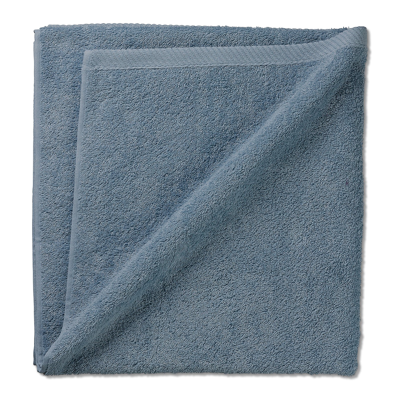 Duschtuch Ladessa rauchblau 100% Baumwolle