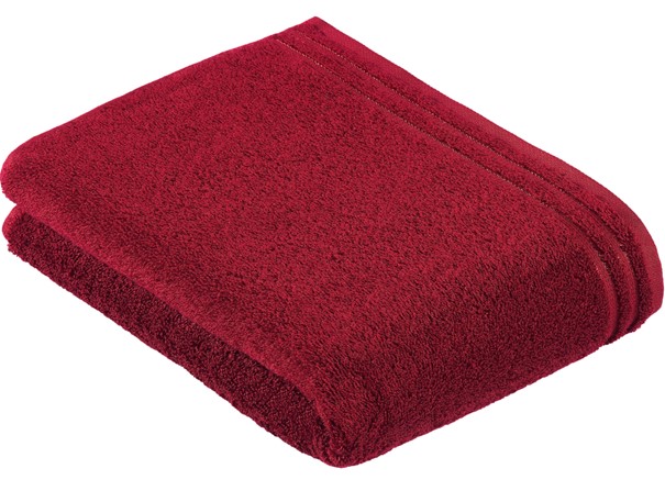 Badetuch CALYPSO FEELING rot Frottee