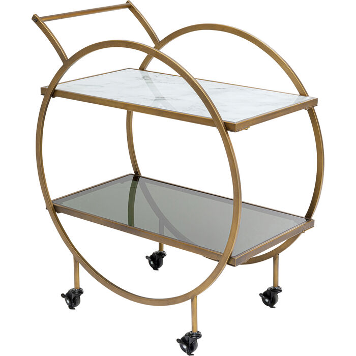 Carrello portavivande LOFT marrone