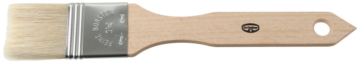 Backpinsel mit Holzgriff Classic beige Schweineborsten