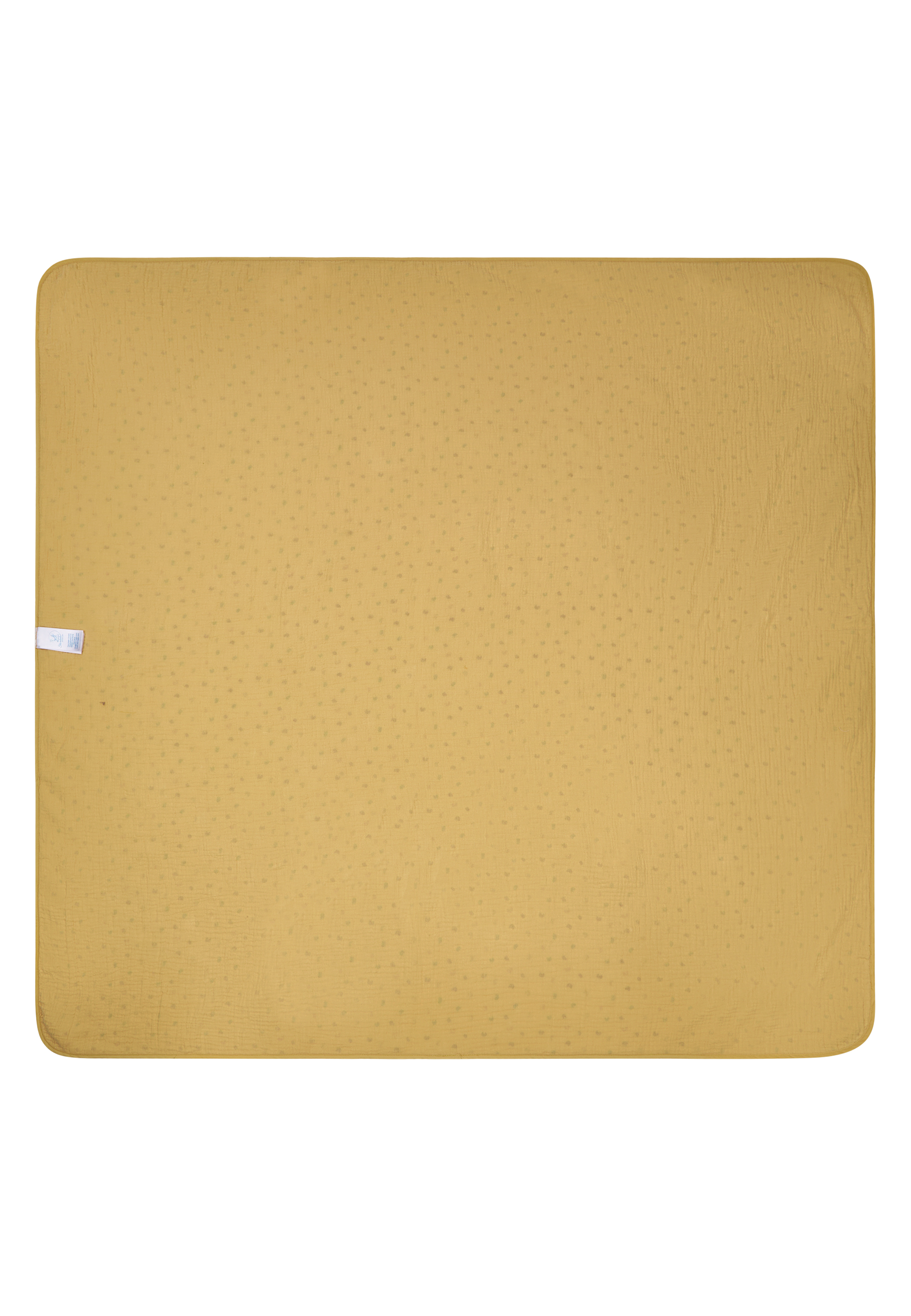 Babydecke Safari gelb Baumwolle Polyester
