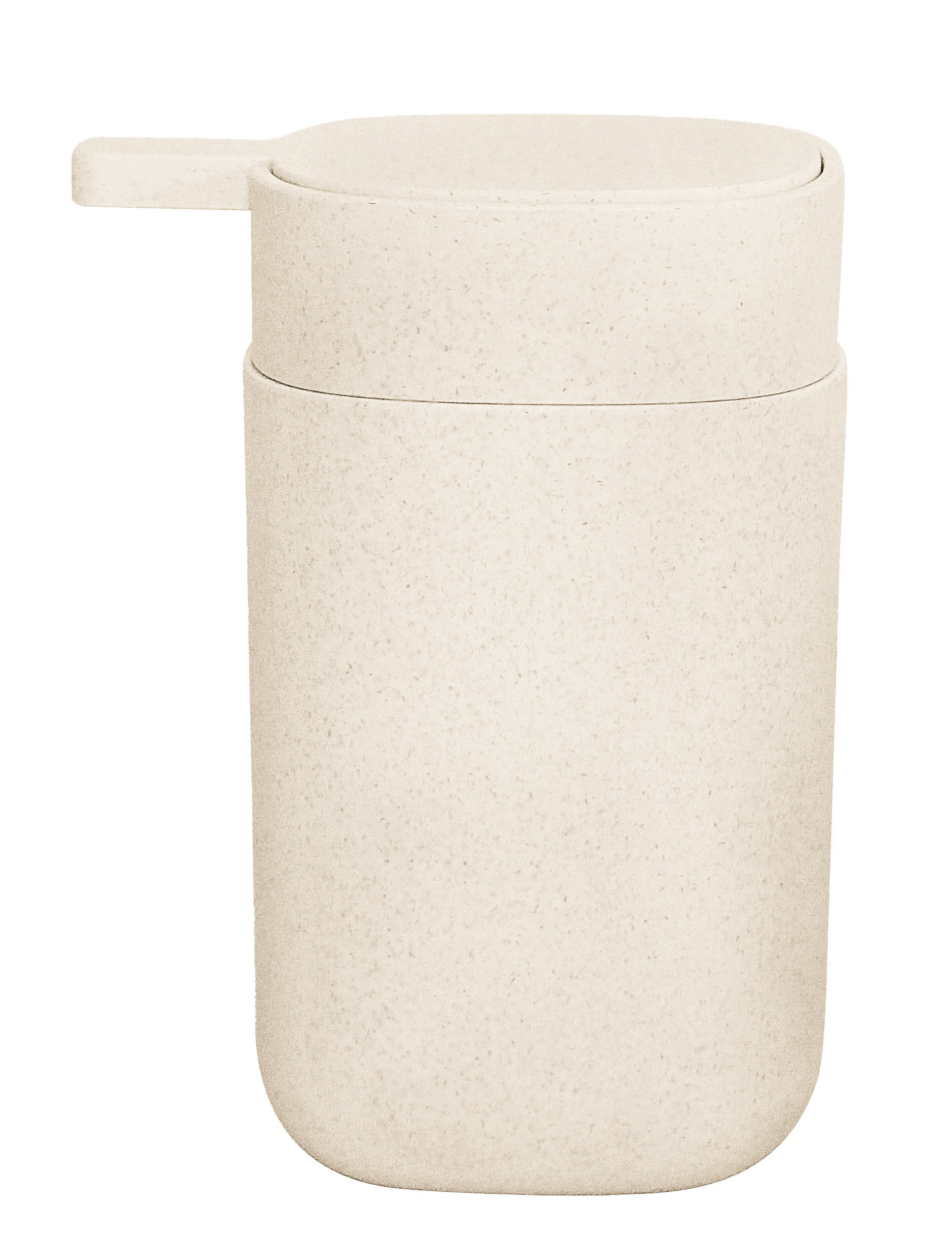 Seifenspender Belgrano sandbeige PP/Bambus