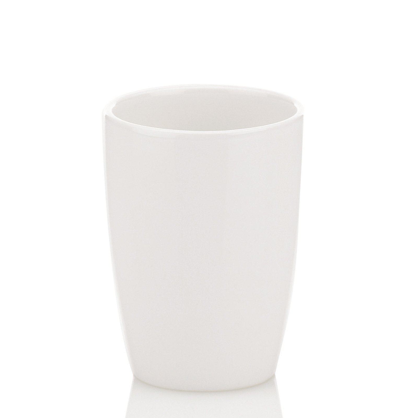 Becher Natura weiß Keramik