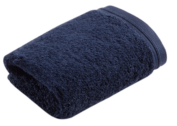 Asciugamano da sapone Vegan Life in spugna blu