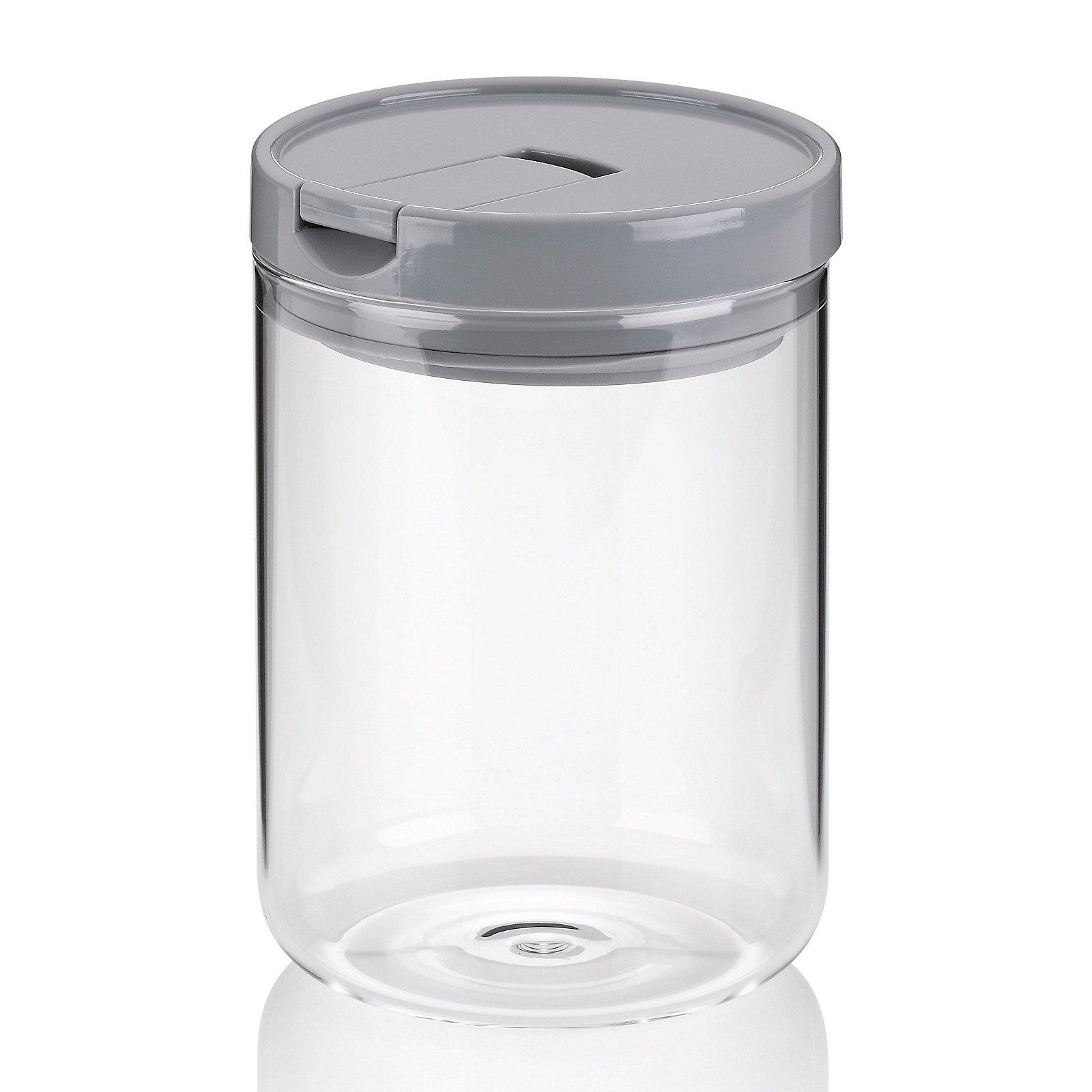 Vorratsdose Arik hellgrau Glas