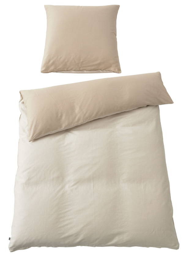 Bettwäsche Interliving 9128 Beige Stoff