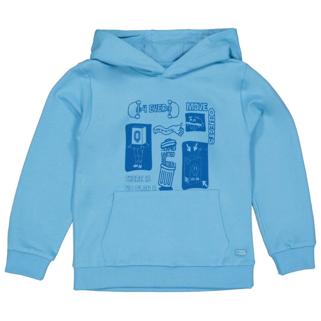 Pullover Fero blau Stoff