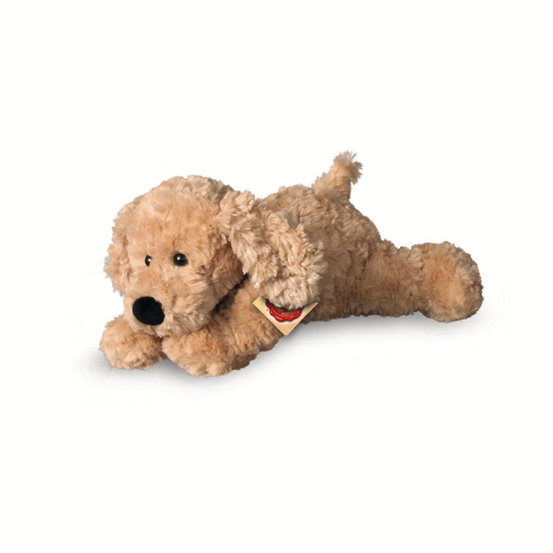 Kuscheltier Schlenkerhund Hermann Teddy Original beige Polyester