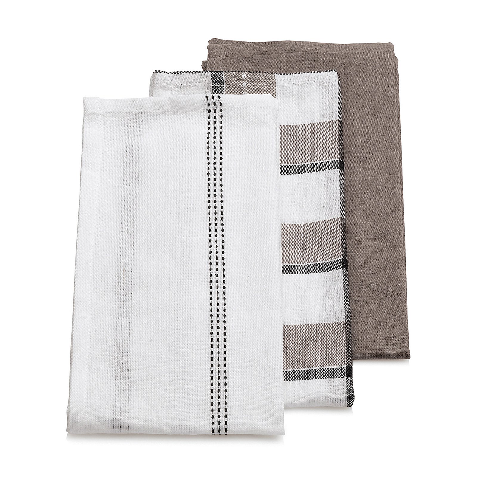 Geschirrtuch Pasado taupe 100% Baumwolle