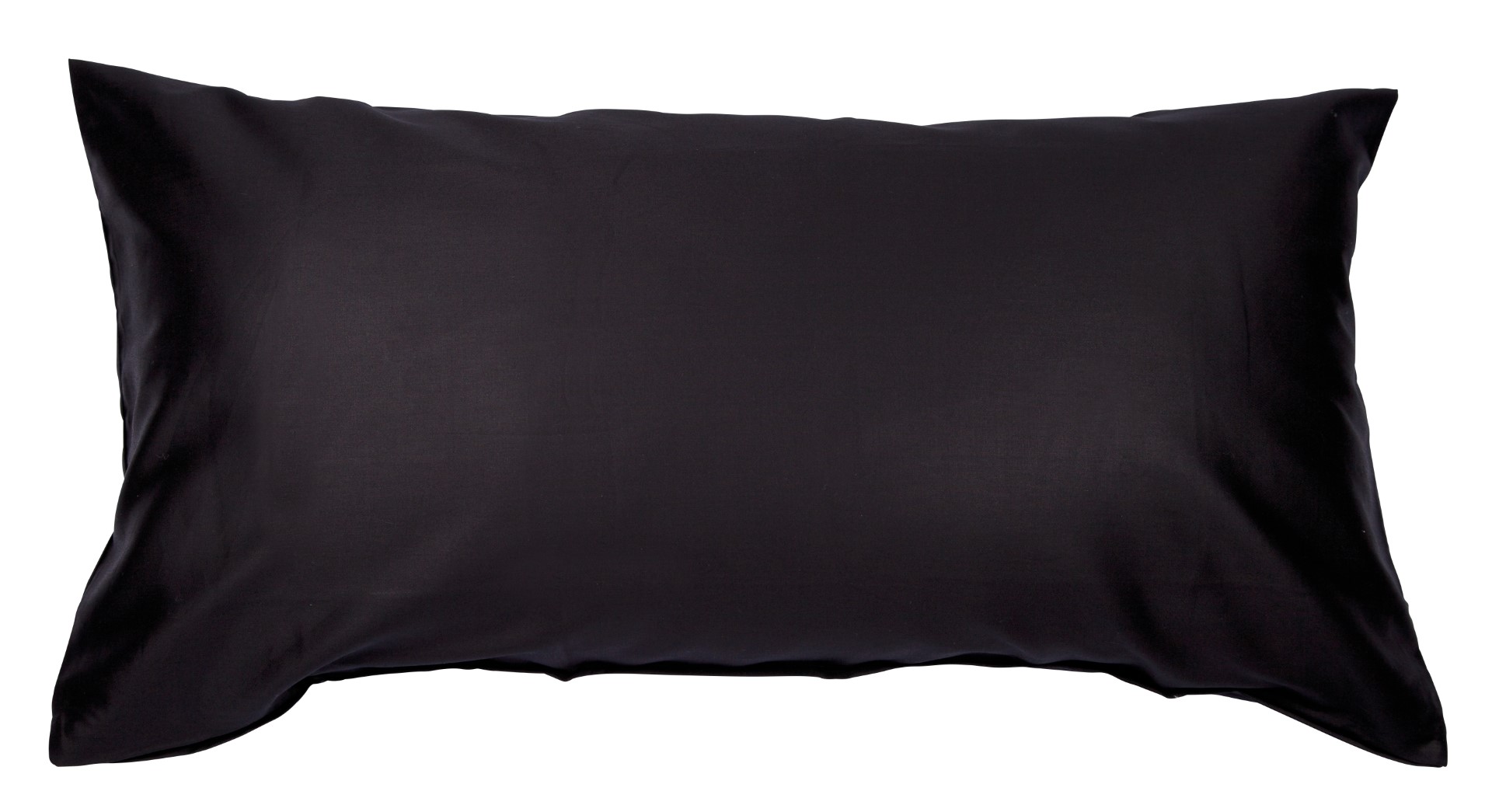 Kissenhülle Colors schwarz Mako-Satin