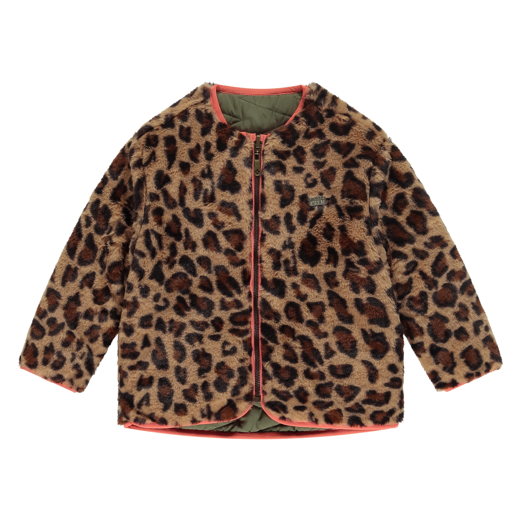 Jacke Girls Stains and Stories braun Polyester